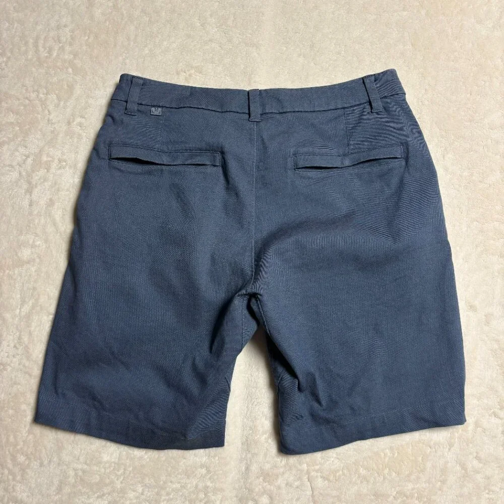 Lululemon Mens Commission Short Size 30 *Qwick Oxford 9" Ink Blue M7AK7S Comfort - Picture 6 of 11